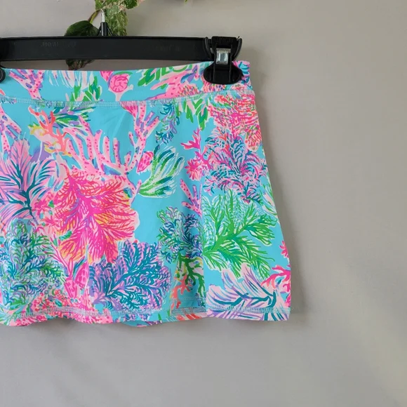 Lilly Pulitzer Luxletic UPF 50+‎ Aila Mini Skort L 8-10 - Picture 6 of 11